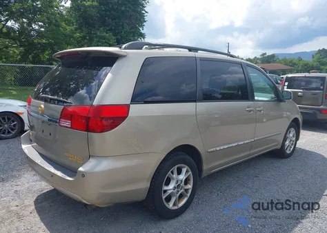 2004 Toyota Sienna Xle Limited из США, поврежденный, VIN 5TDBA22C84S017737